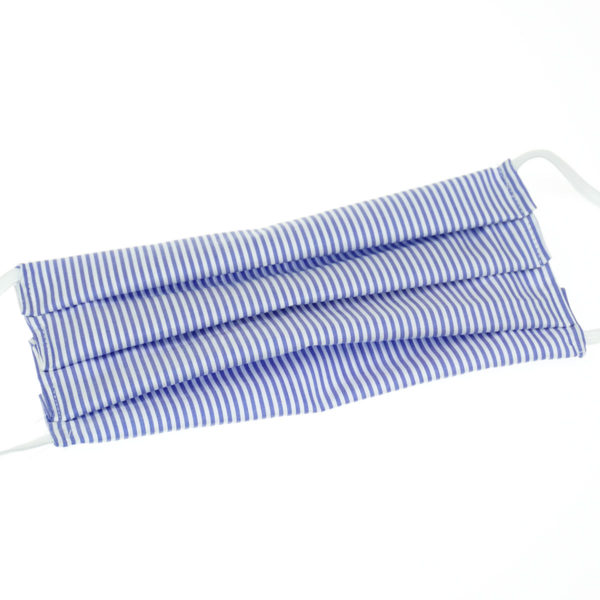2-layer, rectangular antibacterial cotton mask with silver fibers and a special filter pocket
